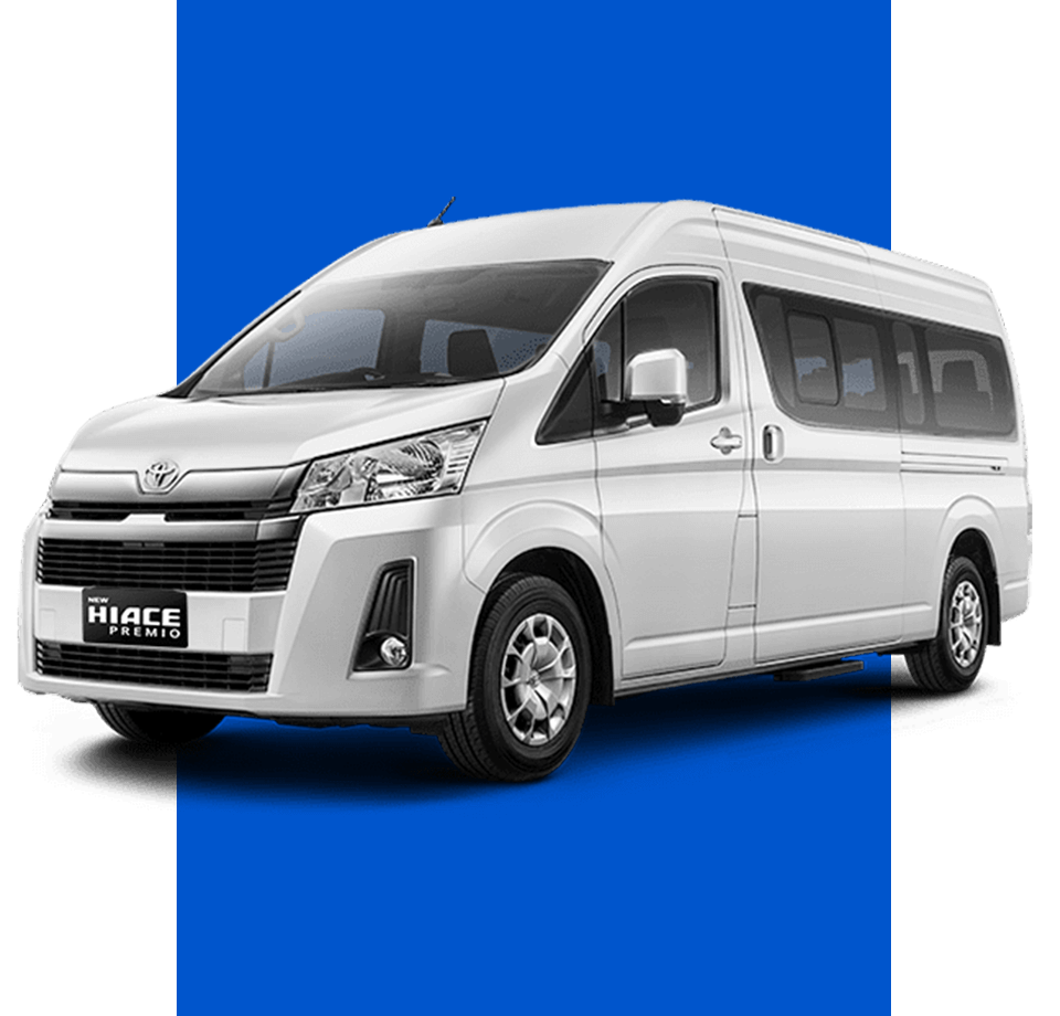 banner sewa hiace mobil